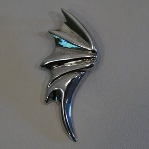 Sterling Silver (.925) Dragon's Wing Pendant